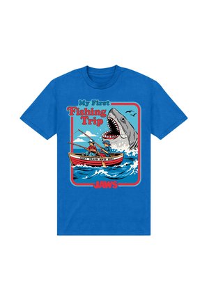 JAWS MY FIRST FISHING TRIP  - T-Shirt print - royal blue