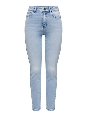 ONLY ONLEMILY-MILA - Pieguloša piegriezuma džinsi - light blue denim