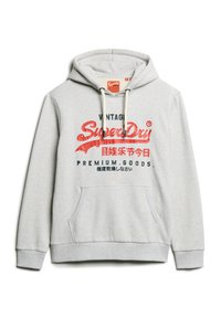 Superdry Co Hoodie hellgrau/light grey Zalando