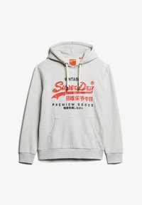 Superdry Co Hoodie hellgrau/light grey Zalando