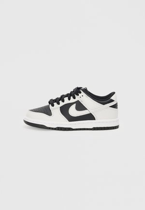 DUNK LOW UNISEX - Sneakers laag - black/platinum-coloured/white