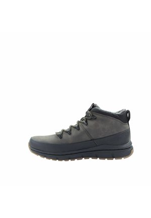 Schnürstiefelette - dk brown/black