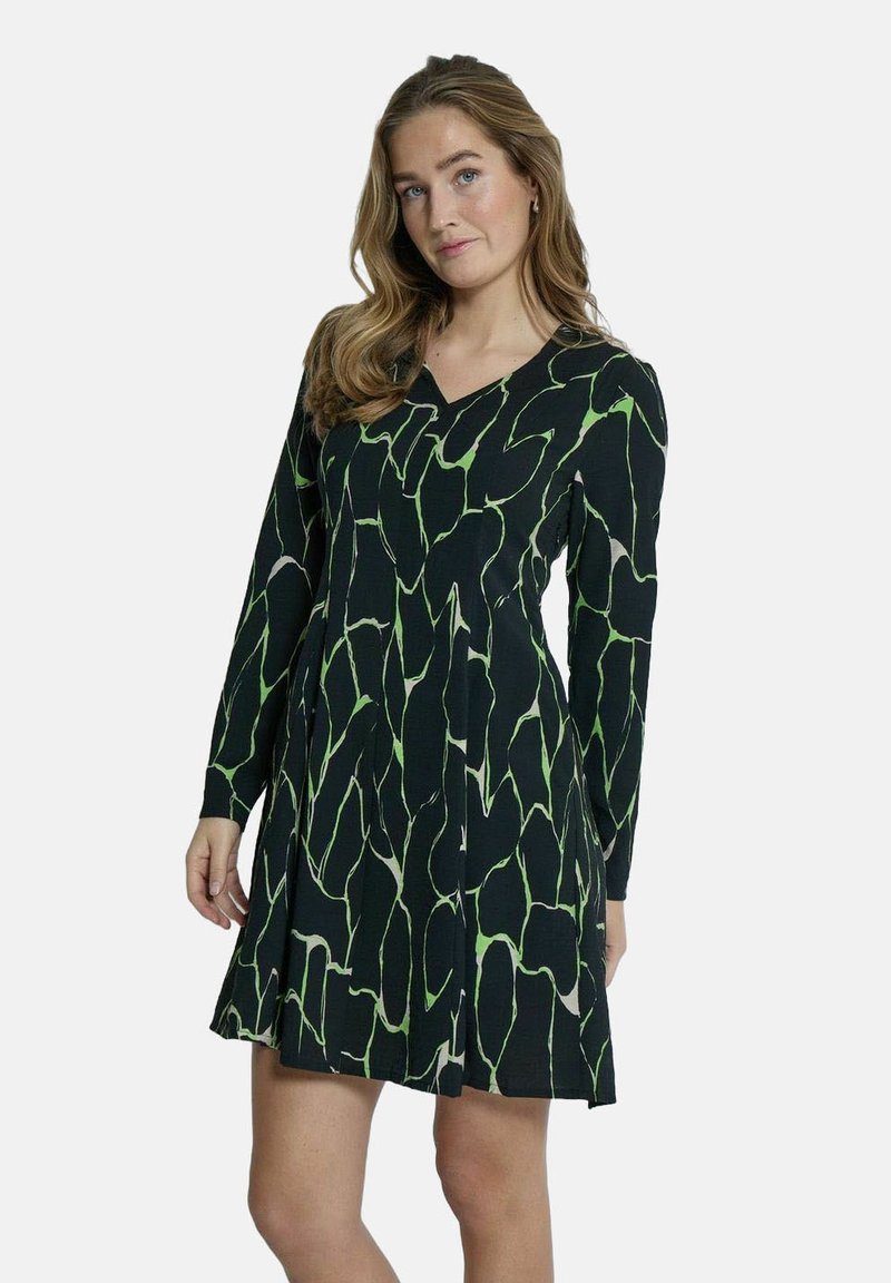 PEPPERCORN PARKER ODETTE SHORT - Dnevna haljina - p foliage green print
