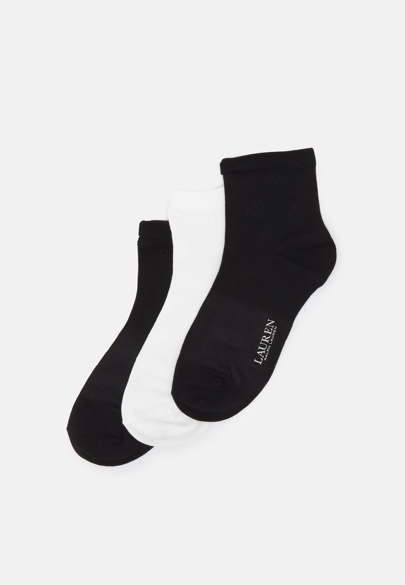 Lauren Ralph Lauren SOCKS 3 PACK Socks black/cream/black Zalando.ie