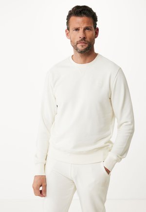 JOHN CREW NECK - Sweatshirt - off white