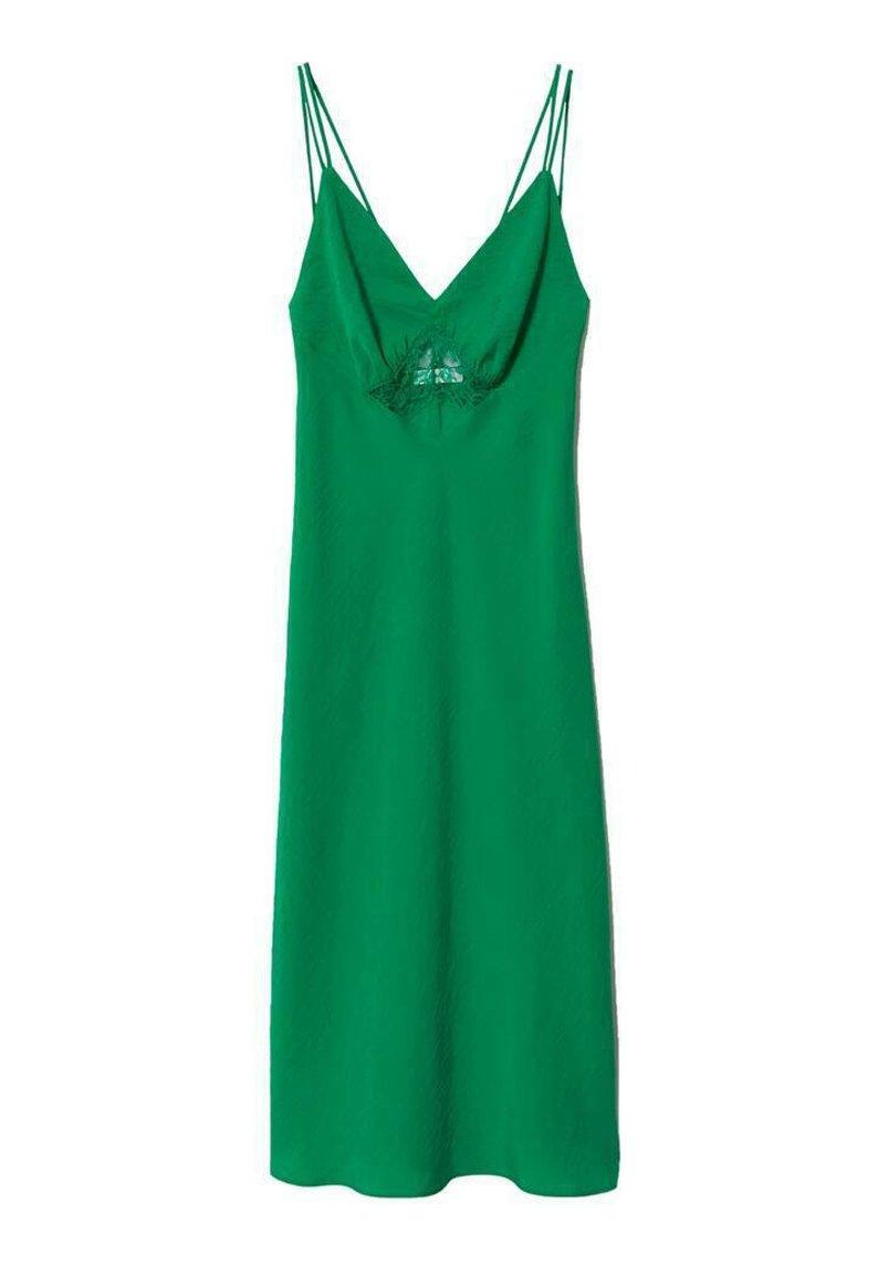 Damen Freizeitkleider | Mango LENCERO Freizeitkleid green/grün - ZX27206 Damen Freizeitkleider | Mango LENCERO Freizeitkleid green/grün - ZX27206