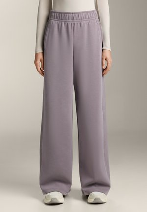 STRAIGHT-LEG SOFT TOUCHED - Pantaloni sportivi - blue