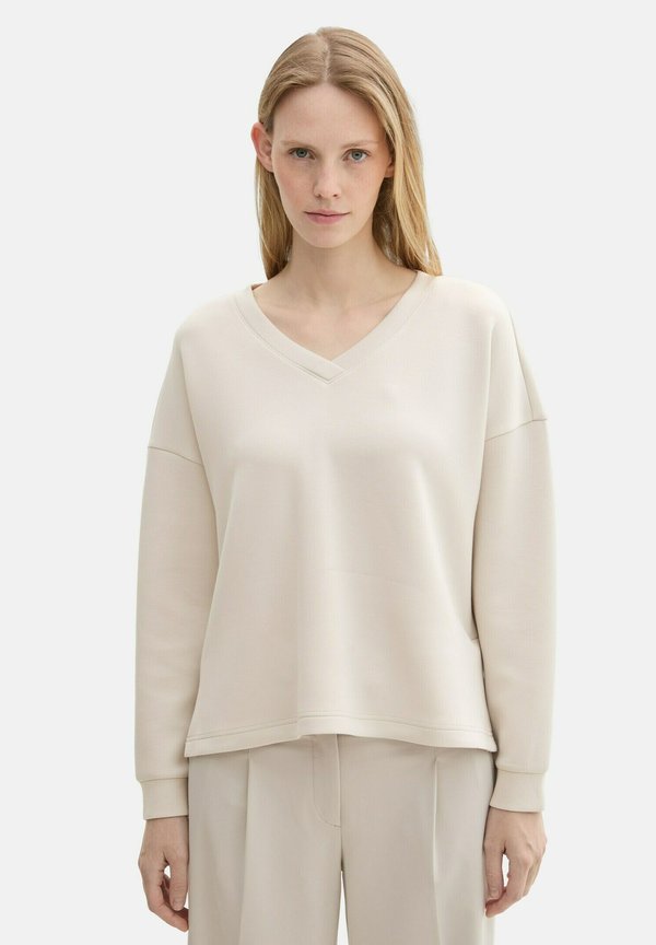 Sweatshirt - dusty beige