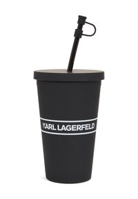KARL LAGERFELD LOGO TO-GO CUP - Vattenflaska - black