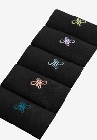 Next EMBROIDERED  5 PACK - REGULAR FIT - Calze - pink blue