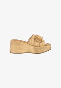 Selected, light brown