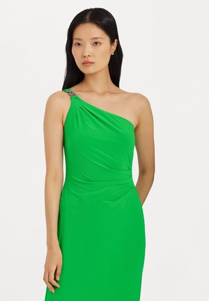 JERSEY ONE SHOULDER GOWN - Occasion wear - green topaz