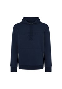 Hackett London Sweat à capuche navy/bleu