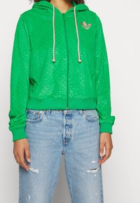 adidas Originals Tröja med dragkedja - green