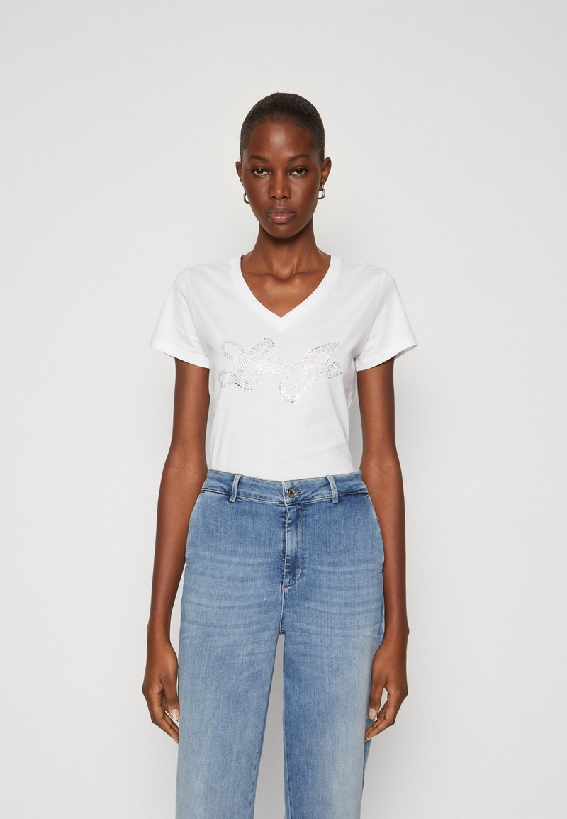 Liu Jo White Cotton T-Shirt main image 1