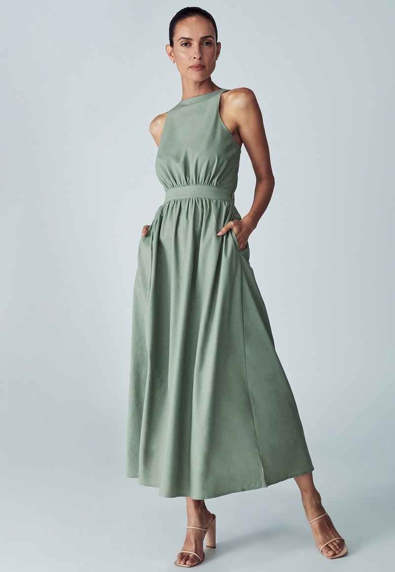 sage boho maxi dress ECB Exclusive: Most Admired Maxi Dress , Sage