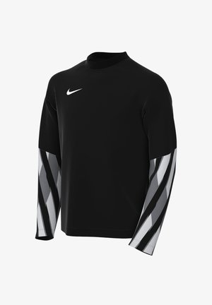 Nike Performance, Langarmshirt - schwarzweiss