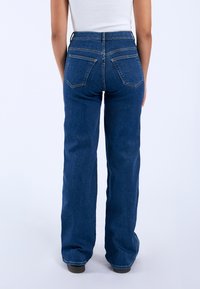 Dr.Denim MOXY STRATIGHT - Straight leg jeans - vale dark plain