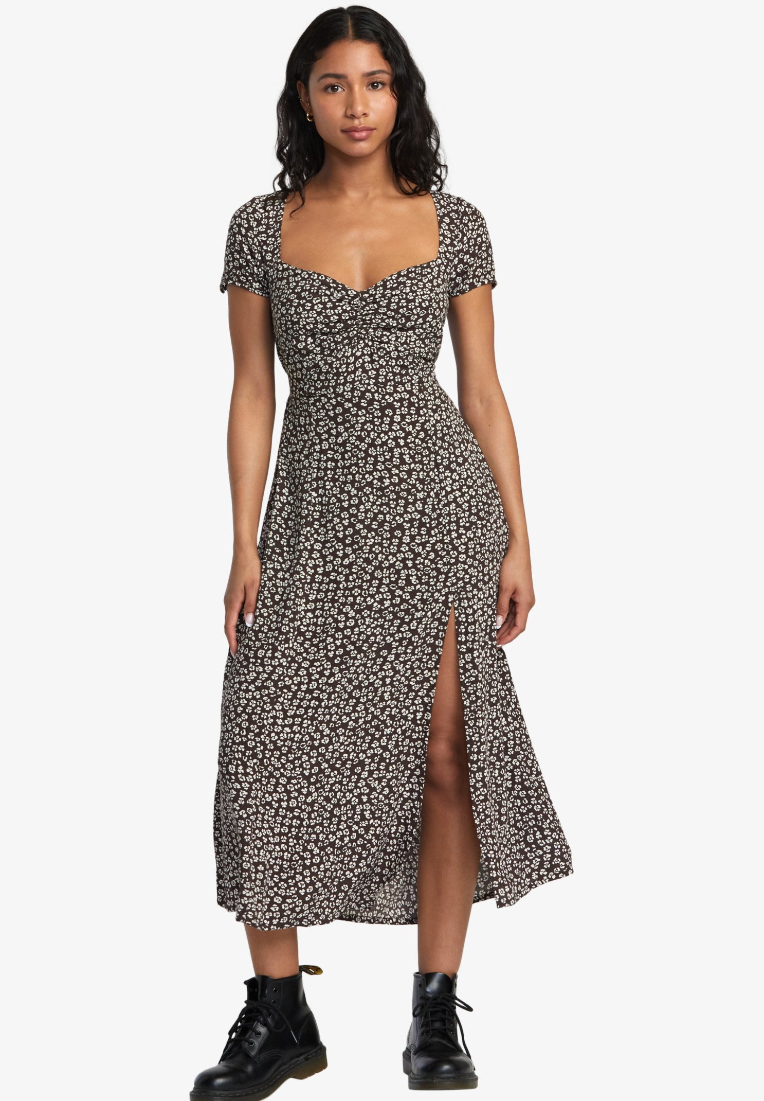 Zalando Billabong Polka Dot Dress Guess JUNIOR PLEATED DRESS