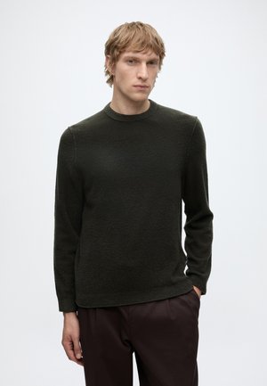 Marc O'Polo, KNIT LONGSLEEVE - Jumper - wooden earth