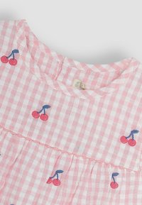 JoJo Maman Bébé CHERRY EMBROIDERED PRETTY-REGULAR FIT - Blúzka - pink
