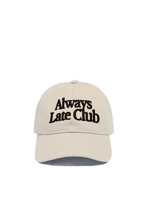 LATE CLUB - Cap - cream
