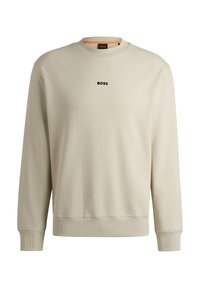 Sweatshirt - light beige