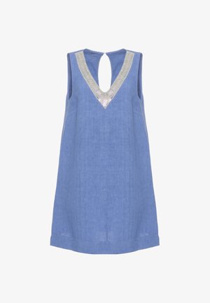 120% Lino, Vestito casual - celeste