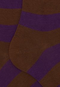 Gallo WITH TWO TONE STRIPES - Calzettoni - terra strelizia