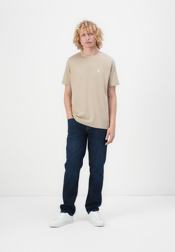 PATCH TEE - Basic T-shirt - pasadena stone2