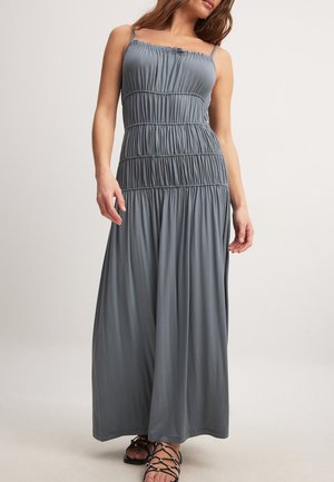 NA-KD, ROUCHED MIDI  - Maksikleit - grey
