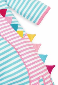 JoJo Maman Bébé DINO APPLIQUE STANDARD - Tutina - duck egg