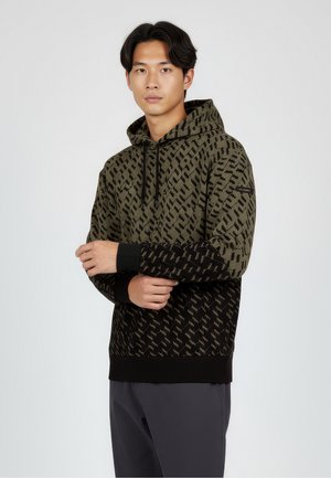 BEKLEIDUNG - Hoodie - dark green