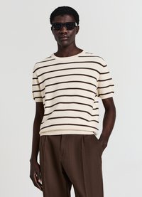 Calliope T-Shirt print - var bianco lana