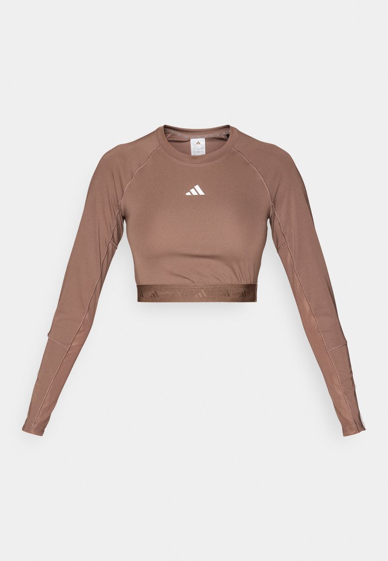 adidas performance Longsleeve bruin adidas performance Longsleeve bruin