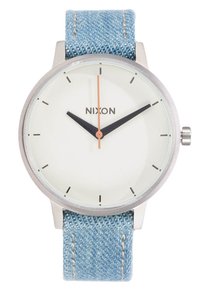 Nixon KENSINGTON - Reloj - washed denim/cream