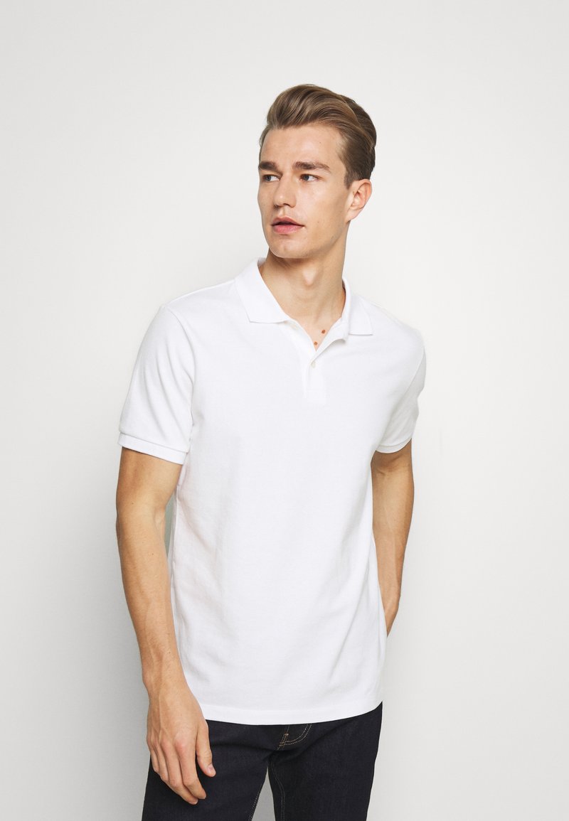 GAP SOLID Polo shirt white Zalando.co.uk