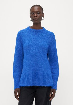 ONLMAGGIE LOOSE O NECK - Strikkegenser - surf the web melange
