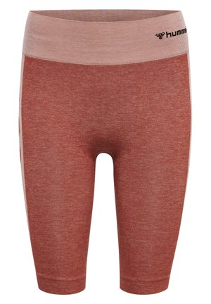 SEAMLESS CYCLING  - Tights - withered rose/rose tan melange