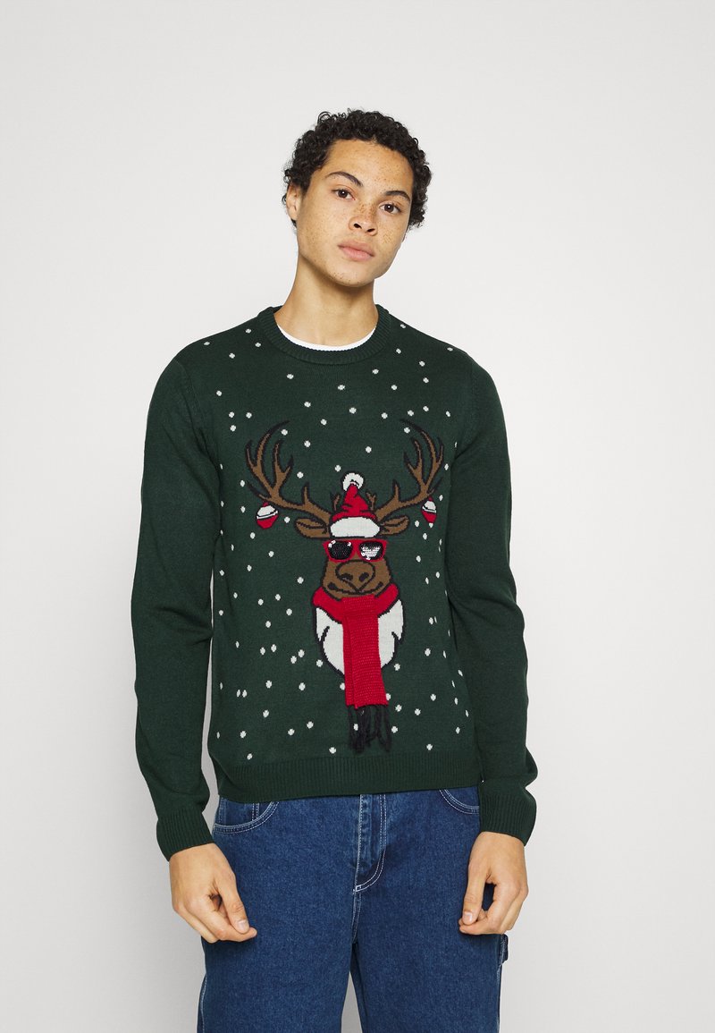 Only & Sons ONSX-MAS LET IT SNOW - Camisola - pine grove