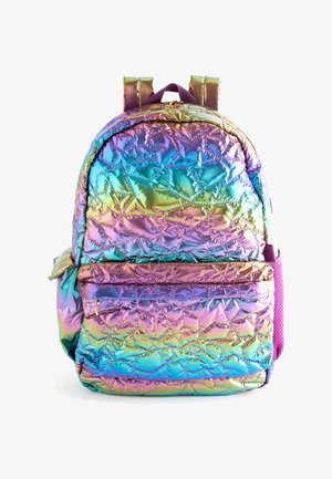 Next DOUBLE HANDLE BACKPACK STANDARD - Schooltas - multi pastel rainbow ...