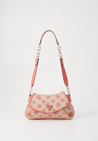 BEYZA FLAP SHOULDER BAG - Käsilaukku - coral red