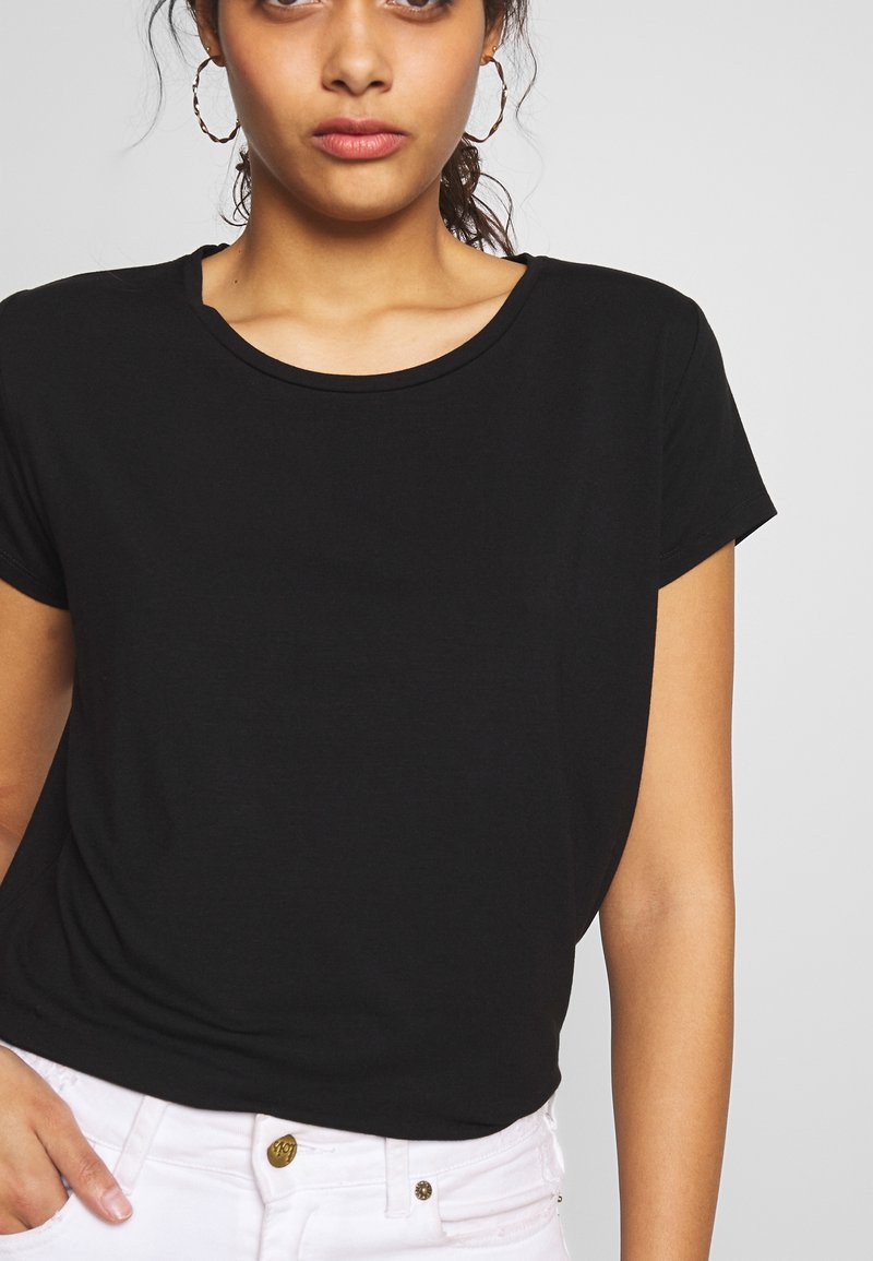 Damen T-Shirts | ONLY ONLGRACE T-Shirt basic black/schwarz - AZ34600 Damen T-Shirts | ONLY ONLGRACE T-Shirt basic black/schwarz - AZ34600