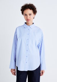 Gina Tricot Blusa com botões - navy blazer