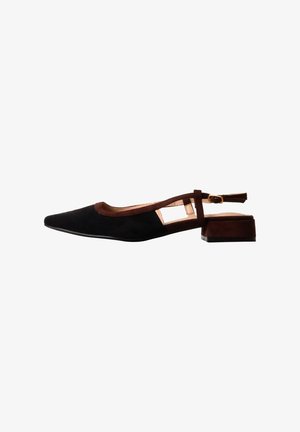 Stephan Shoes, - Baleriny z odkrytą piętą