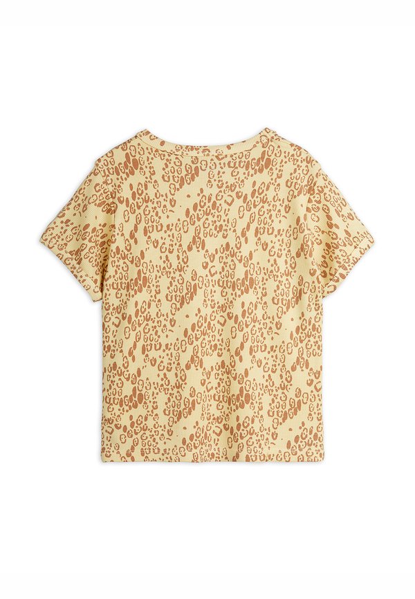 LEOPARD TEE UNISEX - Print T-shirt - beige2