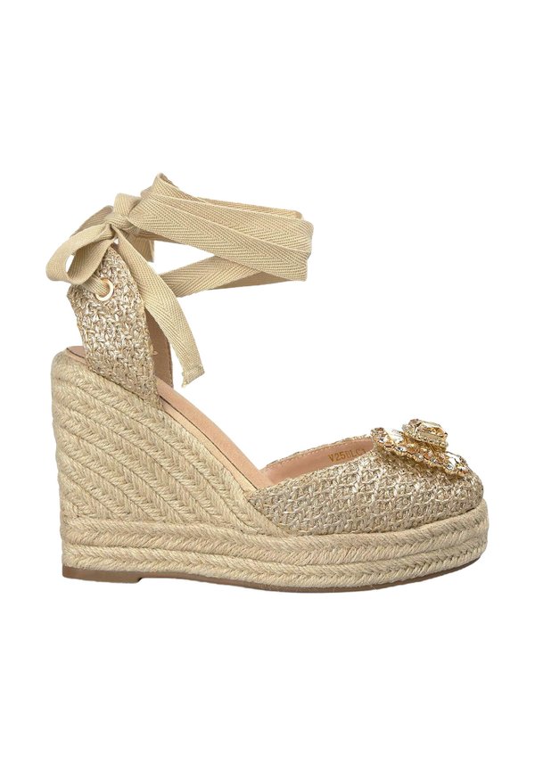 High Heel Pumps - dorado