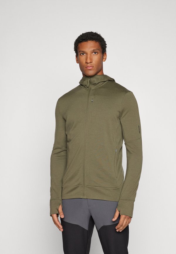 MEN QUANTUM ZIP HOODIE - Zip-up sweatshirt - olive