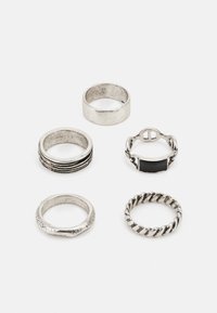 Pier One by Zalando - 5 PACK - Sõrmus - silver-coloured Väikepilt 1