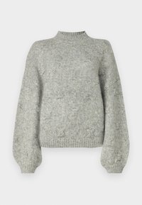 VMGAIL LS HIGHNECK  - Pullover - light grey